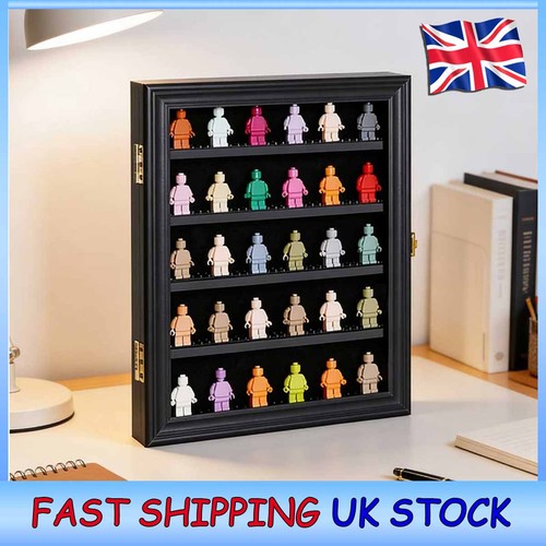 Wood minifigure display - minifigure,