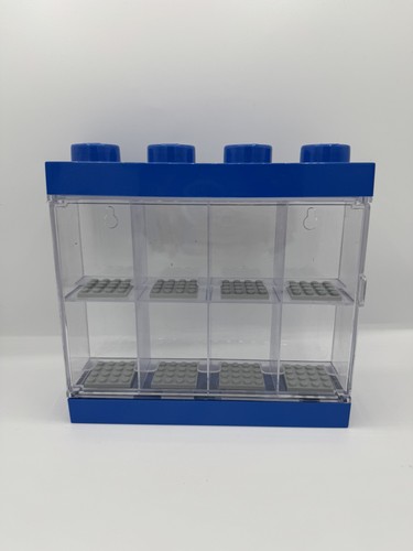 Lego minifigure blue - lego, display