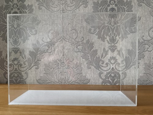 Acrylic clear display - acrylic, box