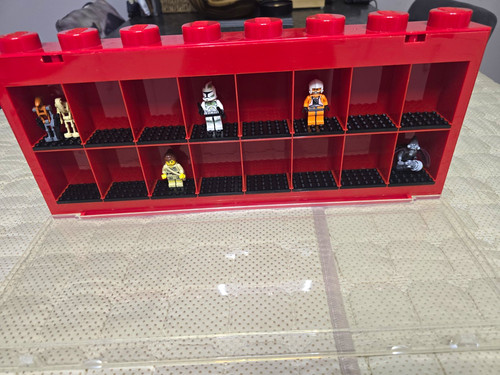 Lego red wall mounted - lego,