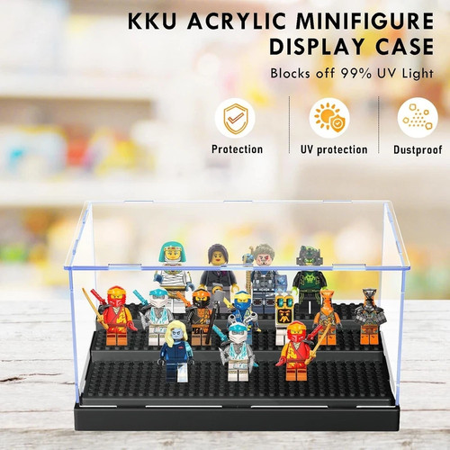 Steps acrylic display case - acrylic,