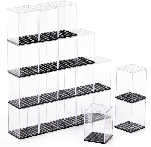Pcs minifigure display case - pcs,