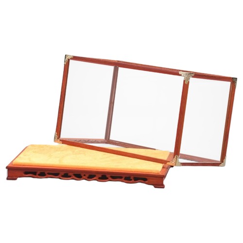 Mini figure display case glass - case,