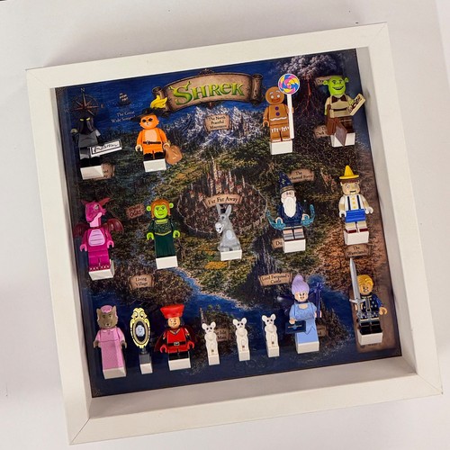 Display frame case for lego - display,