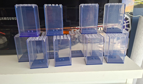 13x clear stackable plastic - stackable,