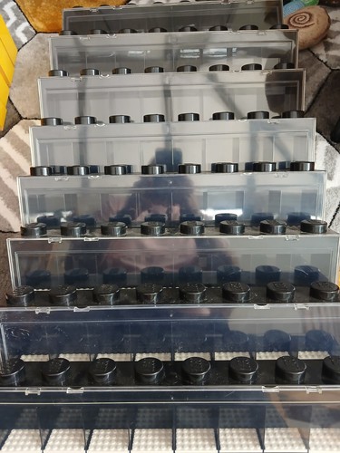 Lego minifigures display - minifigures, case