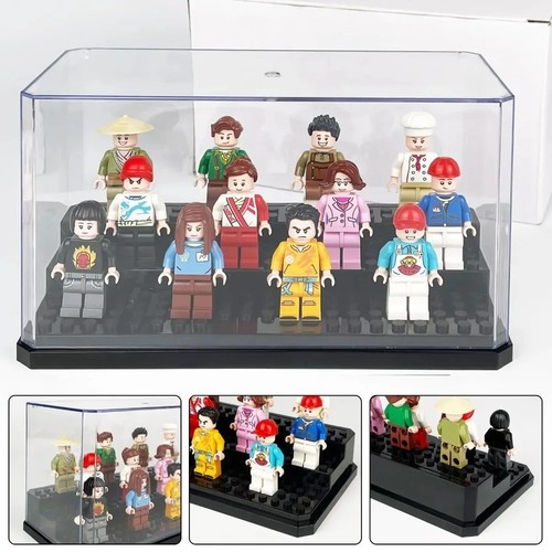 Tier minifigure display case - minifigure,