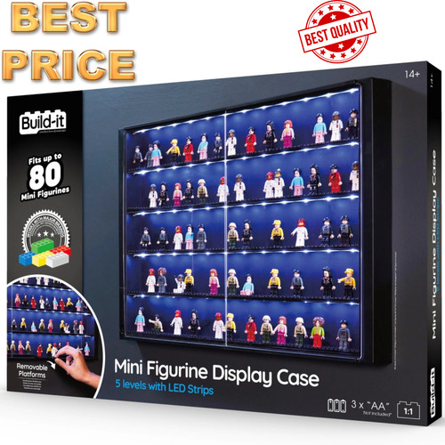 Mini figures display - figures, case