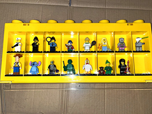 Mini figure case includes - , all