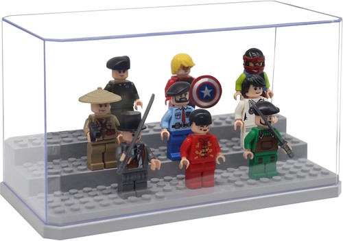 Acrylic minifigure display - acrylic,