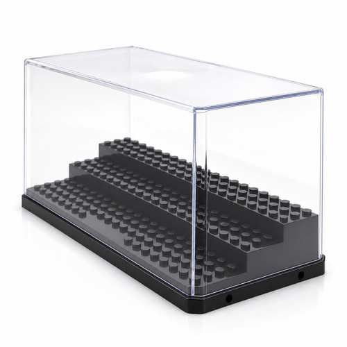Tier display case - case, minifigure
